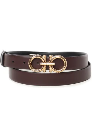 Salvatore Ferragamo Gancini Adjustable And Reversible Belt