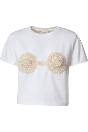 MAGDA BUTRYM Crocheted Bra Shirt