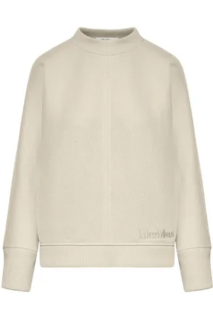 Max Mara Logo Embroidered Crewneck Jumper