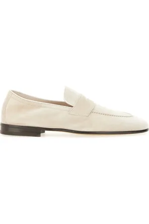 Brunello Cucinelli Soft Suede Penny Loafer