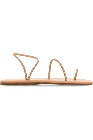 Ancient Greek Sandals Skin Pink Synthetic Leather Astro Thong Sandals
