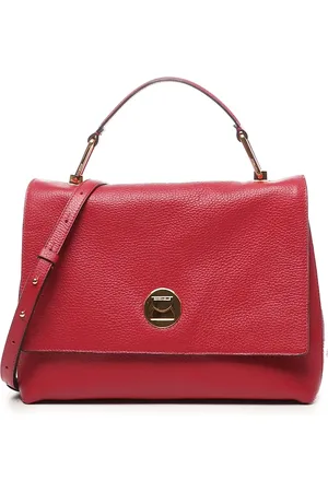 Coccinelle Liya Hand Bag In Grained Leather