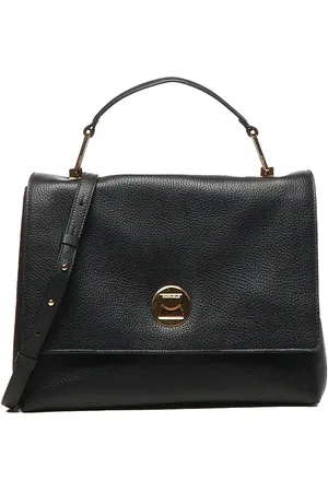 Coccinelle Liya Hand Bag In Grained Leather
