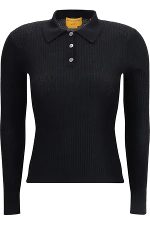 Guest In Residence Cashmere Polo Sweater