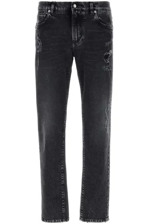 Dolce & Gabbana Black Stretch Denim Jeans