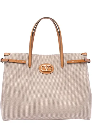 VALENTINO GARAVANI Medium Antibes Canvas Tote Bag
