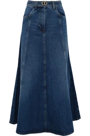 Twin-Set Skirt With Oval-t Belt