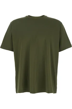 Bottega Veneta Crewneck T-shirt With Embroidered Fish In Cotton Man