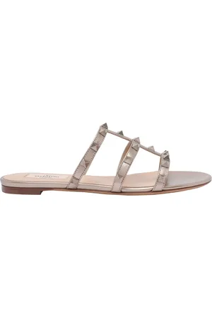 VALENTINO GARAVANI Rockstud Slide Sandals