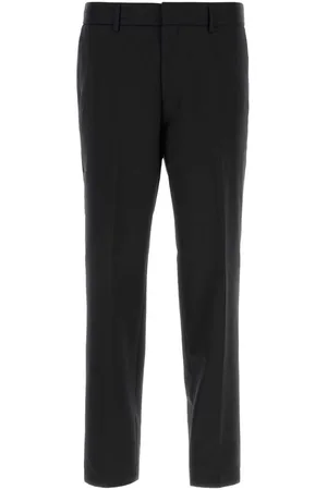 HUGO BOSS Black Wool Pant