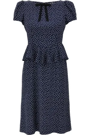 Alessandra Rich Polka Dot Dress