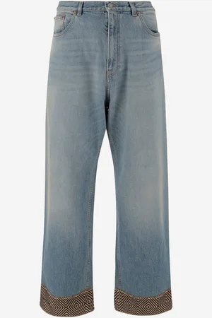 VALENTINO Denim Wide-leg Jeans
