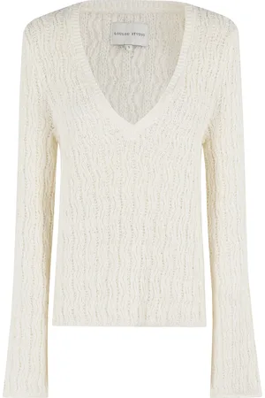 Loulou Studio V Neck Sweater