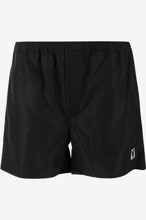 VALENTINO Black Nylon Swimming Shorts