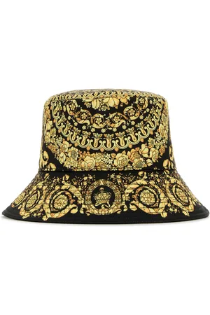 VERSACE Printed Polyester Bucket Hat
