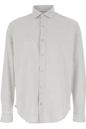ELEVENTY Shirt With Classic Collar In Cotton Man