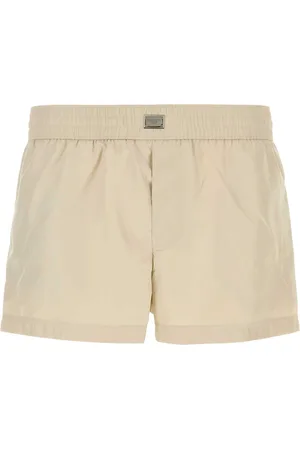 Dolce & Gabbana Sand Polyester Swimming Shorts