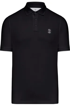 Brunello Cucinelli Piquet Polo With Logo
