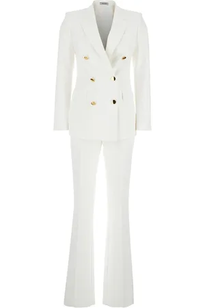TAGLIATORE Double-breasted Suit In Tech Fabric Stretch Woman