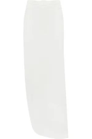 Elisabetta Franchi Crepe Skirt With Satin Bow