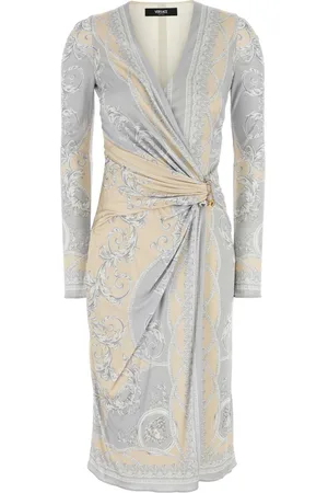 VERSACE Printed Viscose Dress