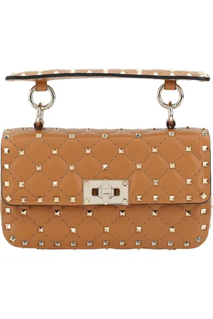 VALENTINO GARAVANI Rockstud Spike Small Leather Handbag