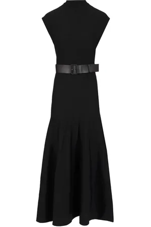 Alaïa Belted Midi Dress