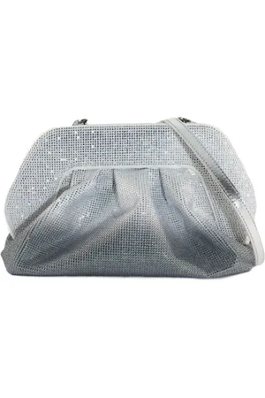 THEMOIRÈ Tia Rhinestone-embellished Clutch Bag