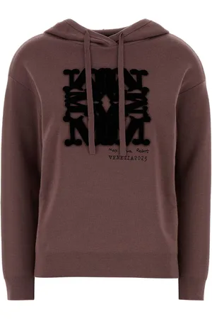 Max Mara Plum Wool Sfinge Sweatshirt