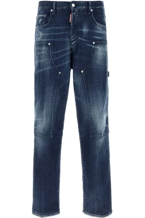 Dsquared2 Stretch Denim Loose Carpenter Jeans