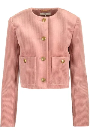 Chloé Cropped Corduroy Jacket