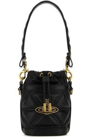 Vivienne Westwood Nappa Leather Small Kitty Bucket Bag