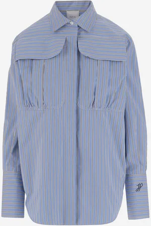 Patou Cotton Shirt With Striped Pattern