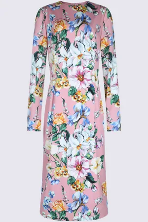 Dolce & Gabbana Multicolor Silk Dress