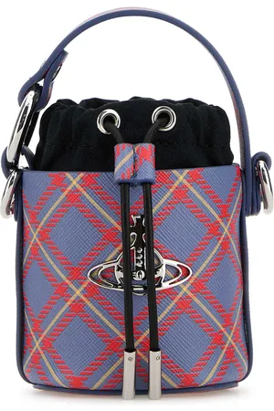 Vivienne Westwood Printed Synthetic Leather Mini Daisy Bucket Bag