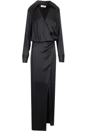 The Attico Satin Midi Dress