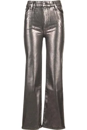 Frame Le Sleek Straight Coated Jeans