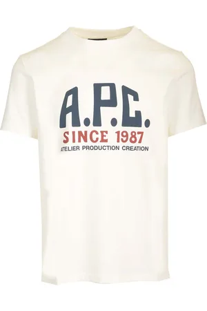 A.P.C. A. P.C. print Label T-shirt