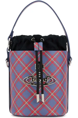 Vivienne Westwood Printed Synthetic Leather Small Daisy Bucket Bag