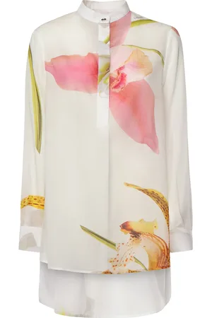 GENNY Orchid Print Blouse