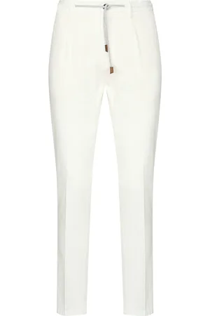 ELEVENTY Straight Trousers With Drawstring