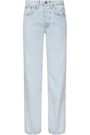 Dondup Jeans Jacklyn A Gamba Larga In Denim