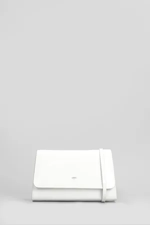 Giuseppe Zanotti Cleopatra Clutch In White Patent Leather