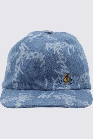 Vivienne Westwood Navy Cotton Orb Baseball Cap