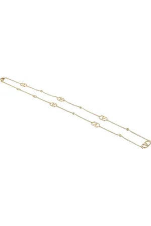 VALENTINO GARAVANI Multi Logo Chain Necklace