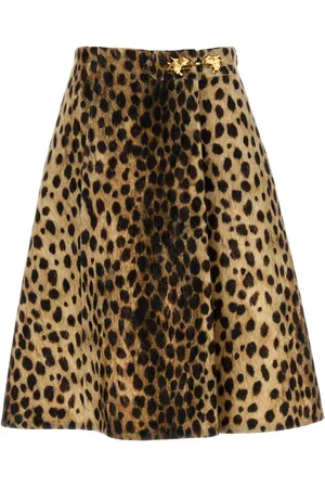 VALENTINO GARAVANI Printed Wool Skirt