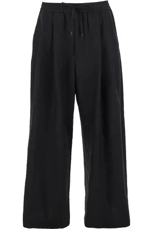 JUUN.J Juun. J Pants With Elastic Drawstring In Wool Blend Man