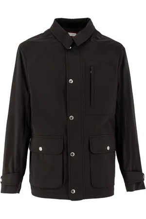 Brunello Cucinelli High-neck Long-sleeved Jacket