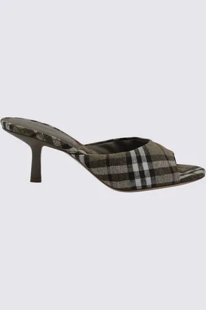 Burberry Canvas Mules
