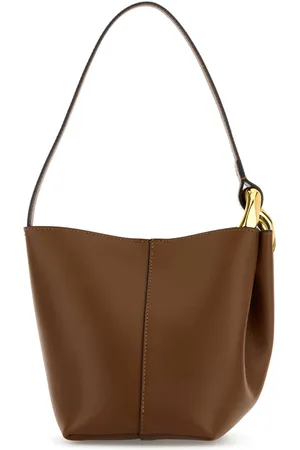 J.W.Anderson J. W. Anderson Caramel Leather Jwa Corner Bucket Bag